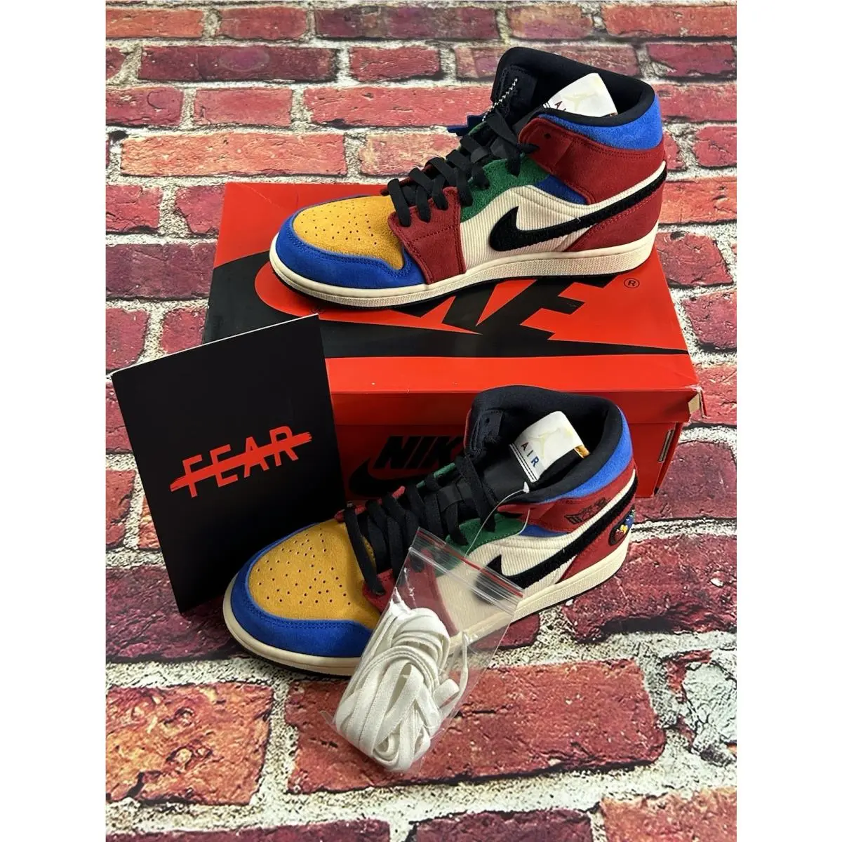 Nike Air Jordan 1 Mid SE Fearless Blue The Great CU2805-100 Men’s Size 10.5