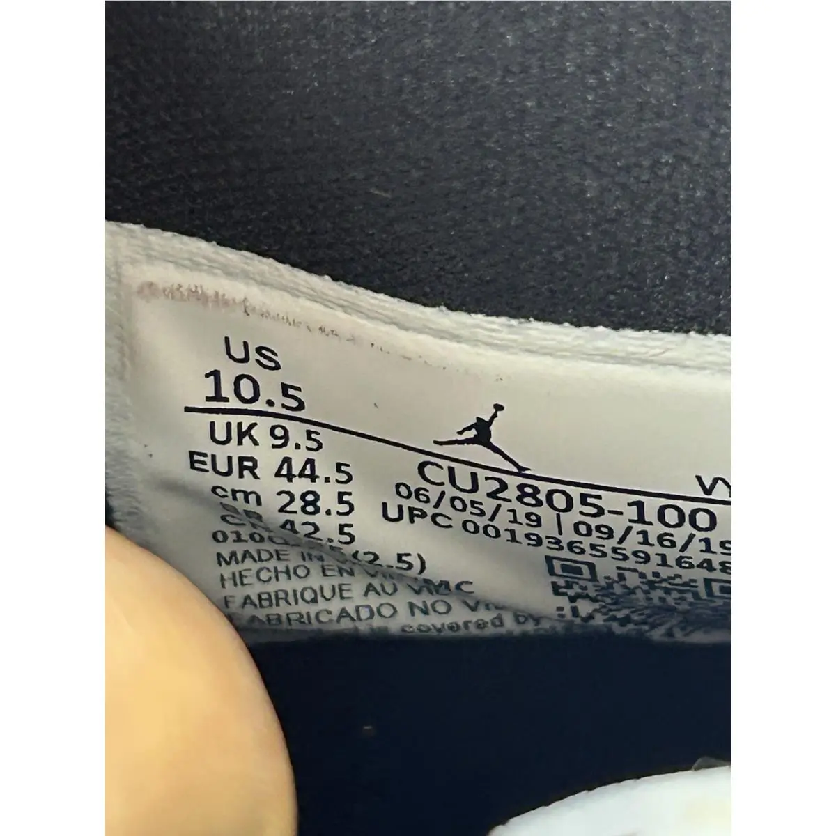 Nike shoes - Air Jordan 1 - Air - CU2805-100 - Multicolor 9