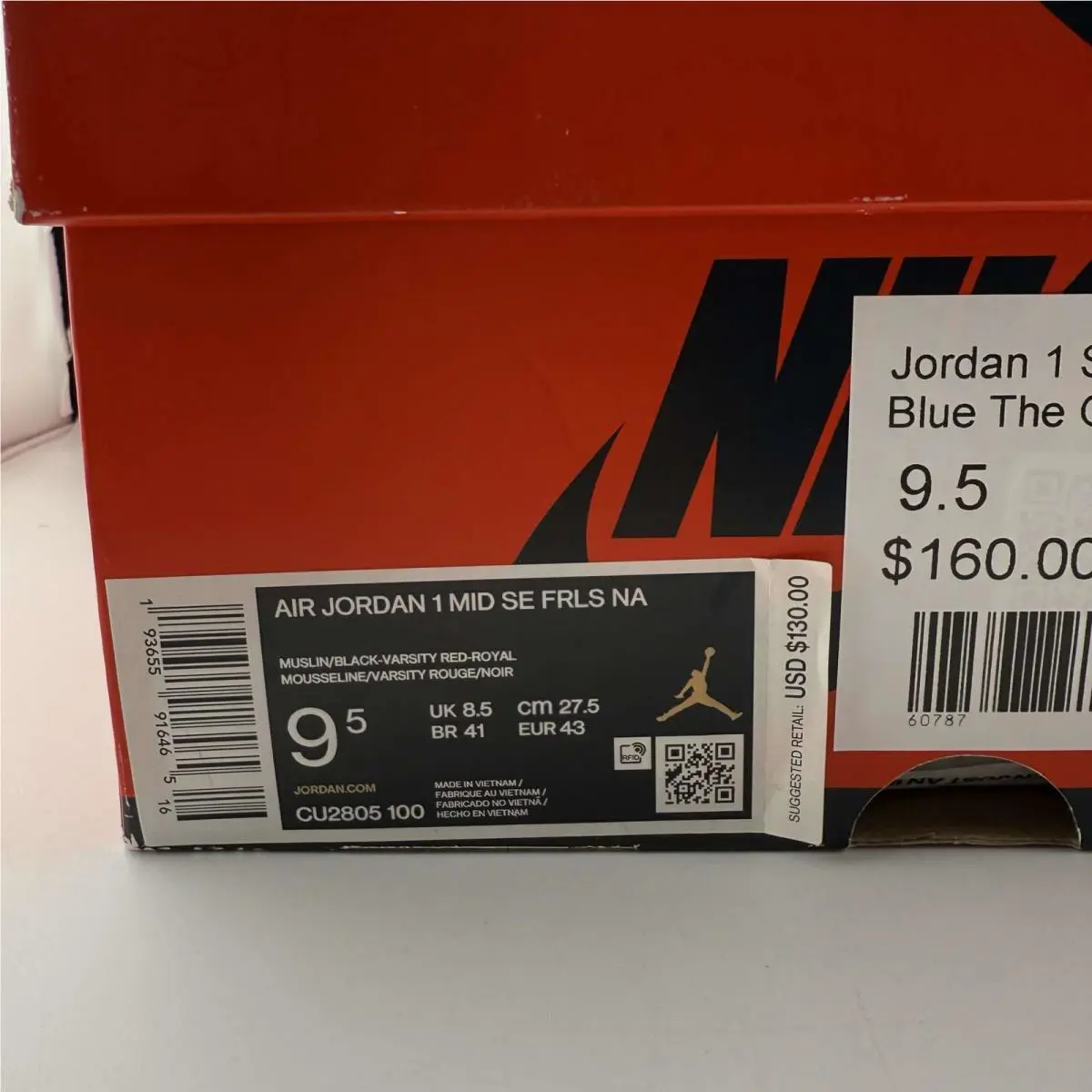 Nike shoes - Air Jordan 1 - Air - CU2805-100 - Multicolor 7