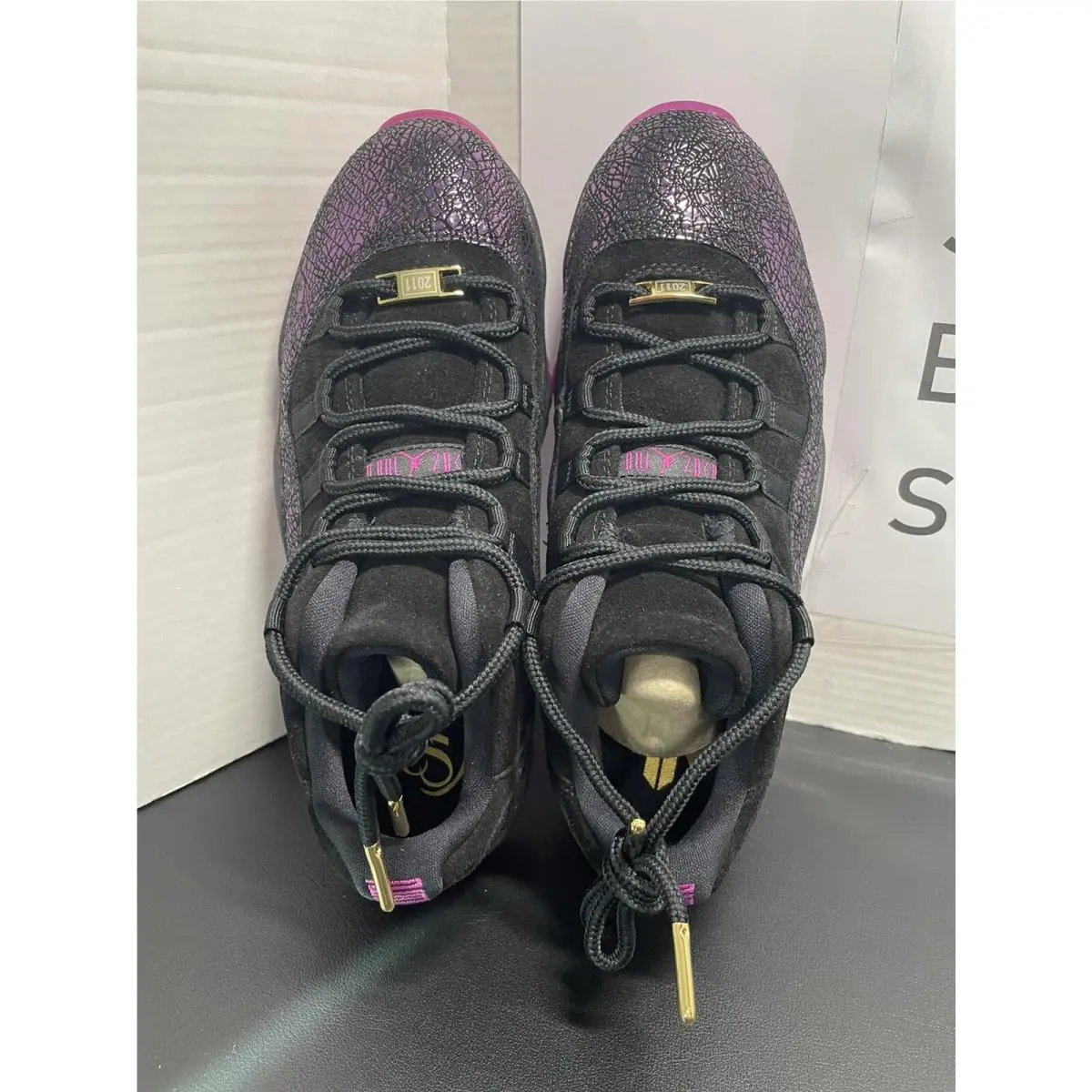Nike shoes - Air Jordan 11 - Air - AR5149-005 - Black/Fuchsia Blast 4