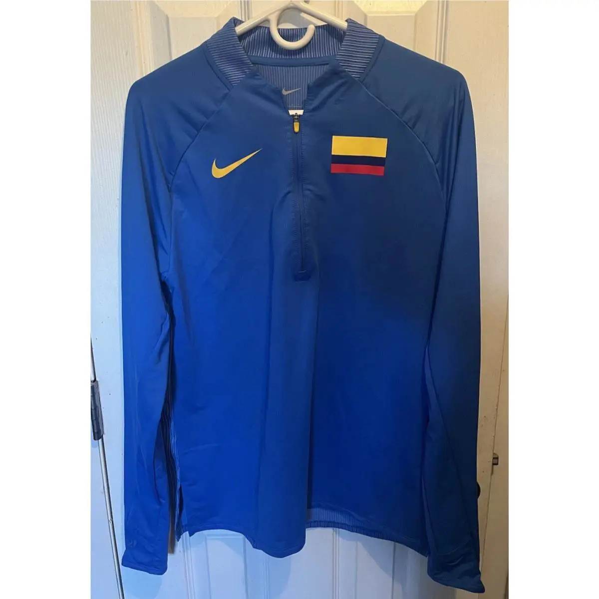 Nike Pro Elite Colombia Team Track Jacket Blue CI8838-403 Mens Size Medium