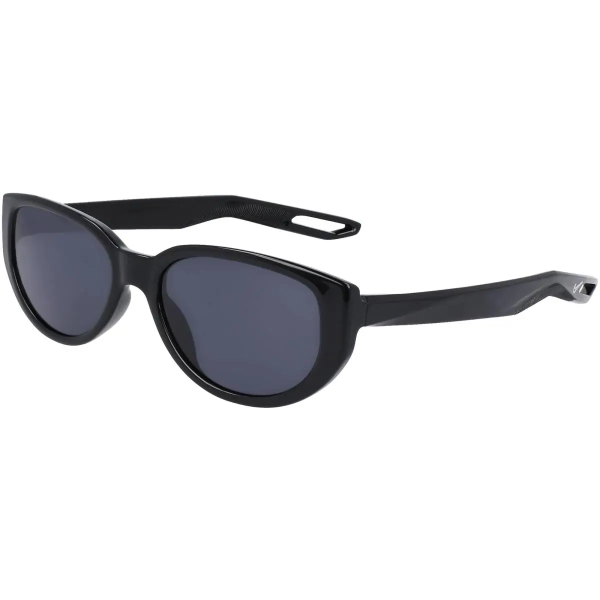 Nike NV07 Women`s Black Rounded Cat-eye Sunglasses - NKFN0303 010
