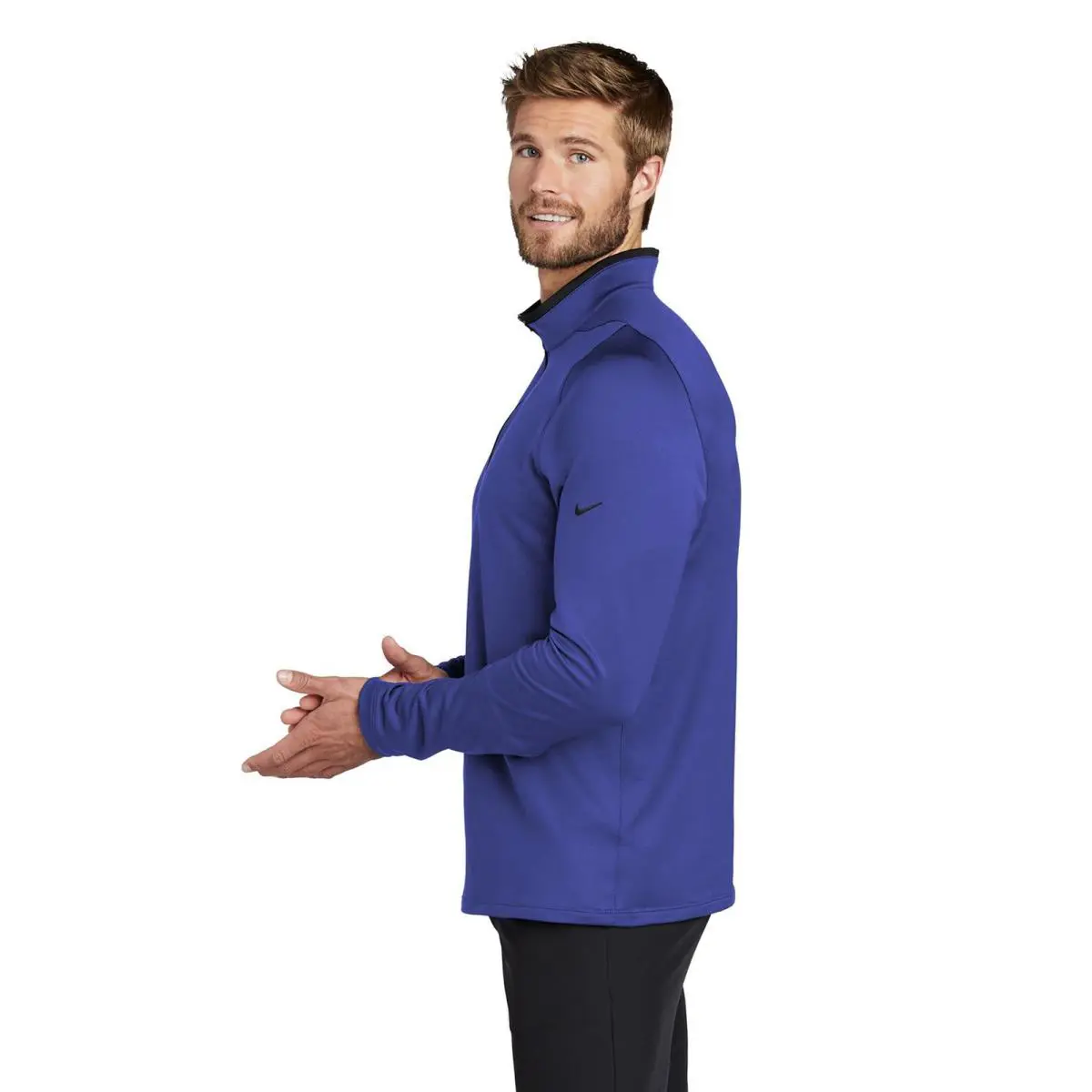 Nike clothing - Nike Dri-Fit - 779795480 - Deep Royal Blue-Black (UPC: 0091205848702) 2