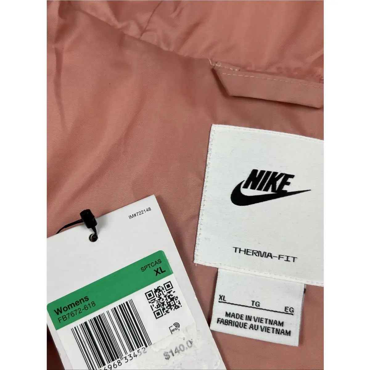 Nike clothing - Nike Therma-FIT - FB7672-618 - Pink 1