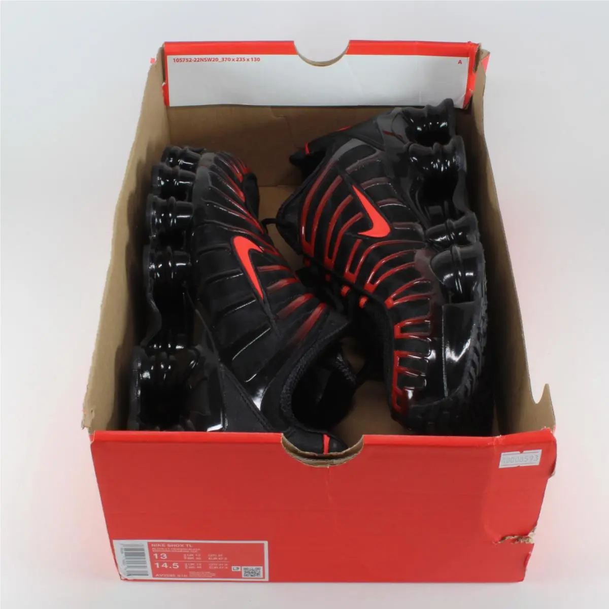 Nike shoes - Nike Shox TL - Shox - AV3595-302 - Black 7