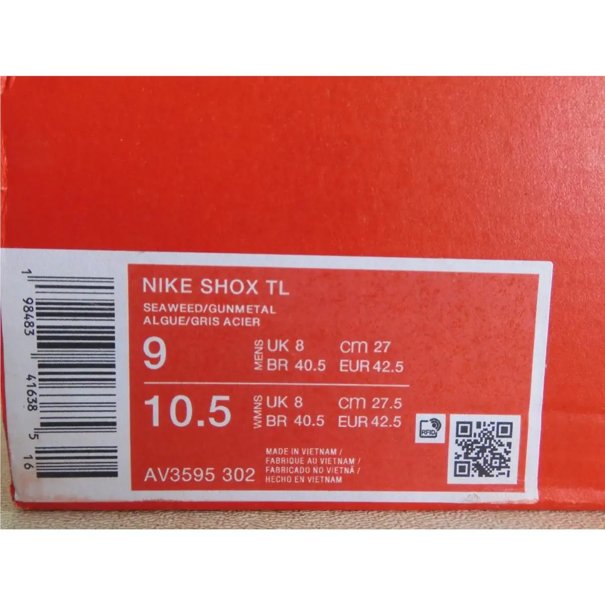 Nike shoes - Nike Shox TL - Shox - AV3595-302 - Green (UPC: 198483416385) 6