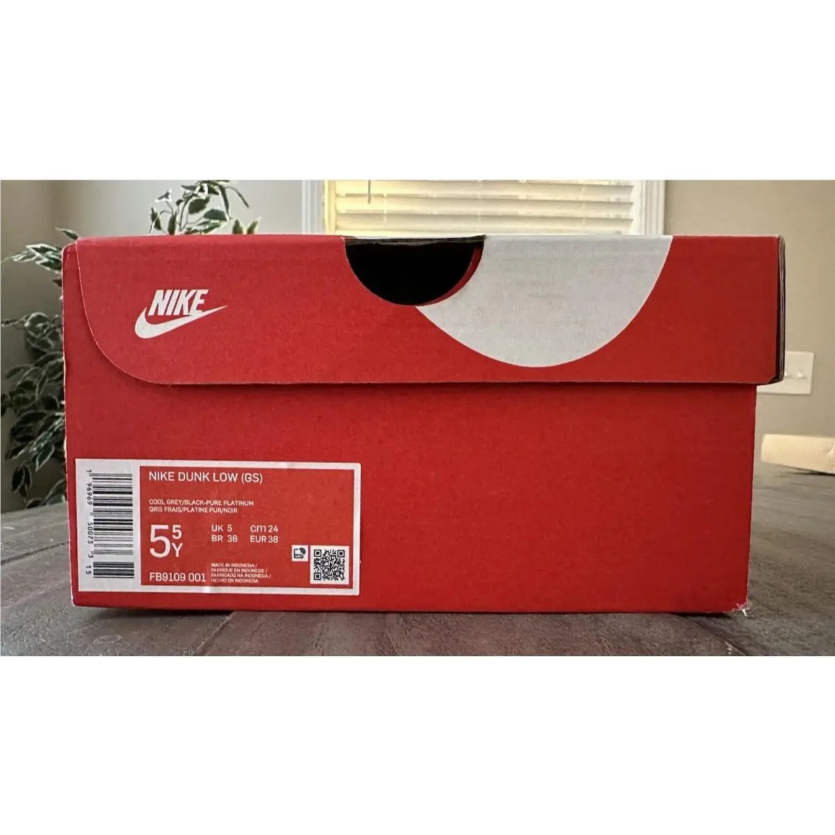 Nike shoes - Nike Dunk Low - Dunk Low - FB9109-001 - Cool Grey/ Black-Pure Platinum (UPC: 0196969500733) 12
