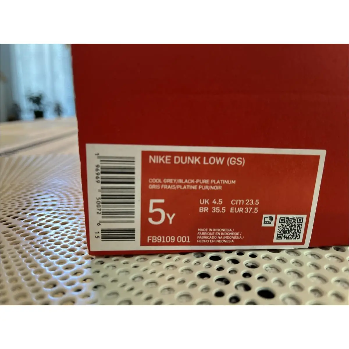 Nike shoes - Nike Dunk Low - Dunk Low - FB9109-001 - Cool Grey Black Pure Platinum 13