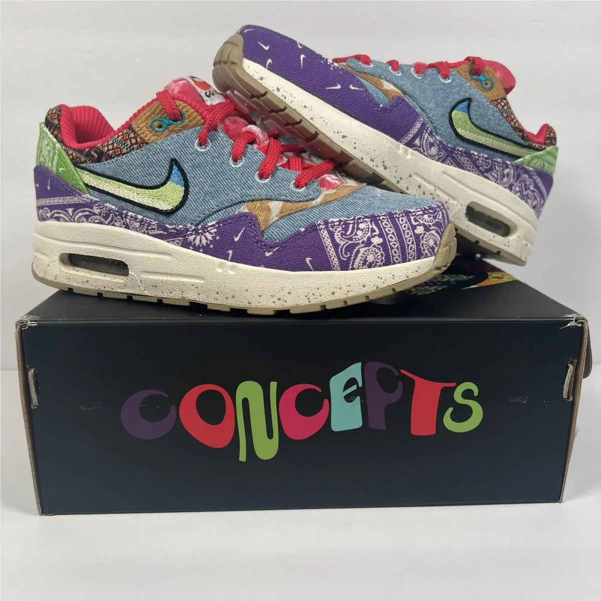Nike Concepts x Air Max 1 SP PS Far Out - Size 2.5Y