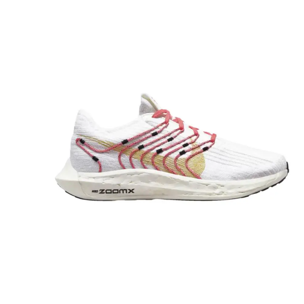 Nike Women’s Pegasus Turbo Running Shoe White Gold Coral 9.5 DM3414-100 - White