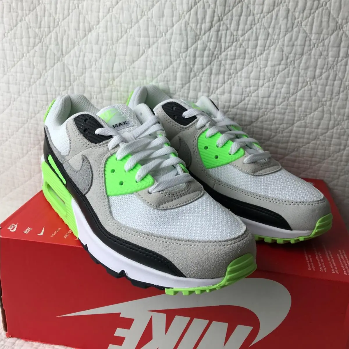 Nike shoes - Nike Air Max 90 - Air Max - DM0029-115 - White/ Cave Stone Light Bone 8