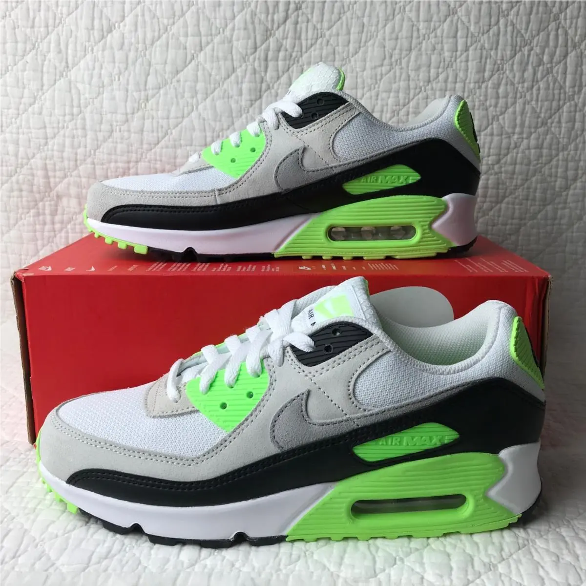 Nike shoes - Nike Air Max 90 - Air Max - DM0029-115 - White/ Cave Stone Light Bone 1