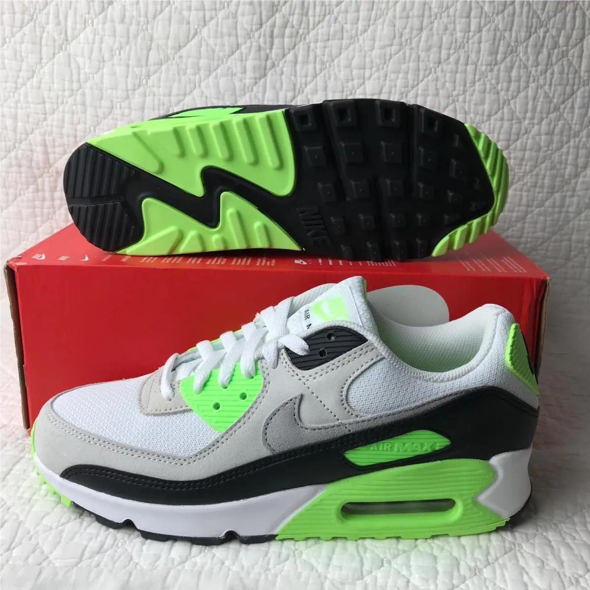 Nike shoes - Nike Air Max 90 - Air Max - DM0029-115 - White/ Cave Stone Light Bone 2