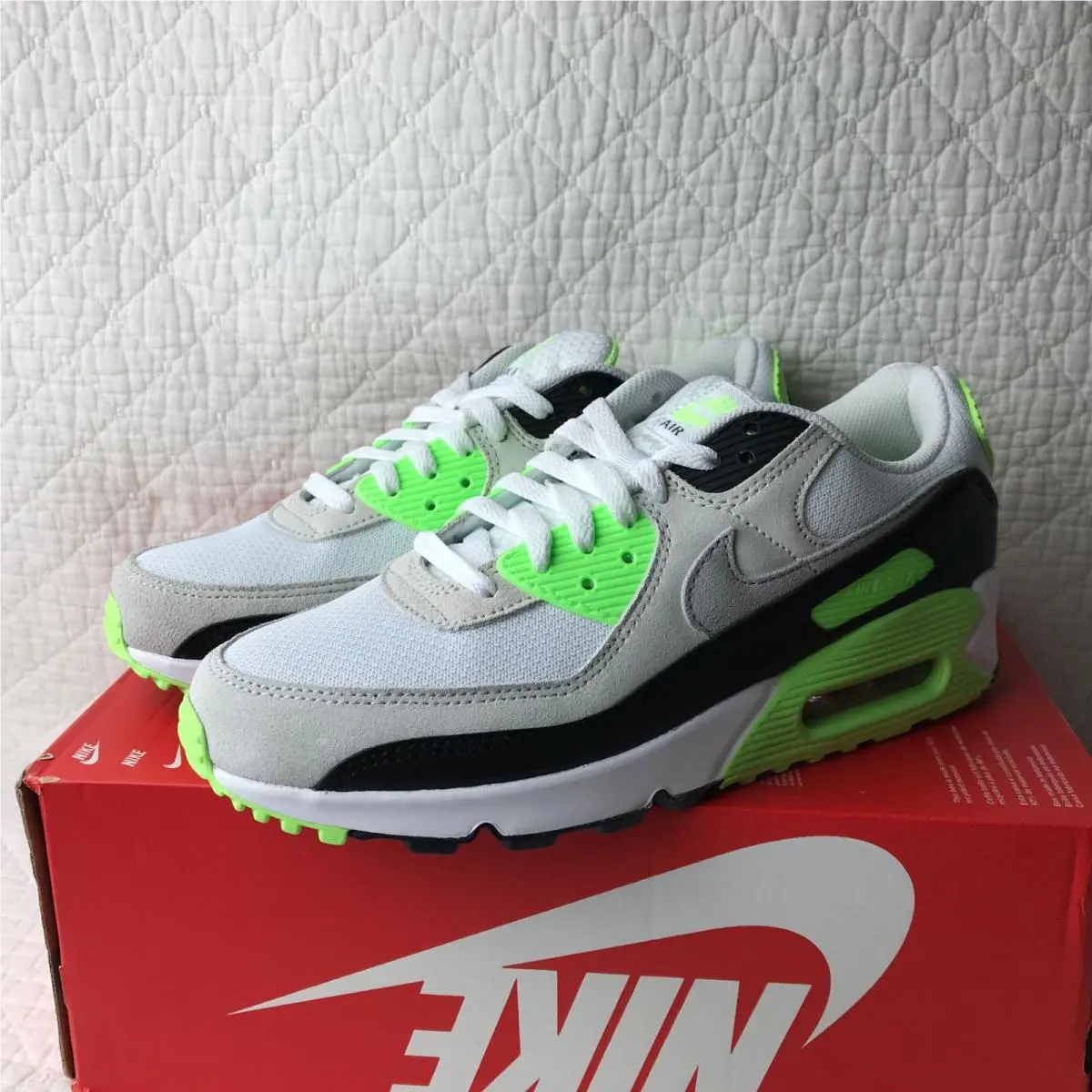 Nike shoes - Nike Air Max 90 - Air Max - DM0029-115 - White/ Cave Stone Light Bone 5