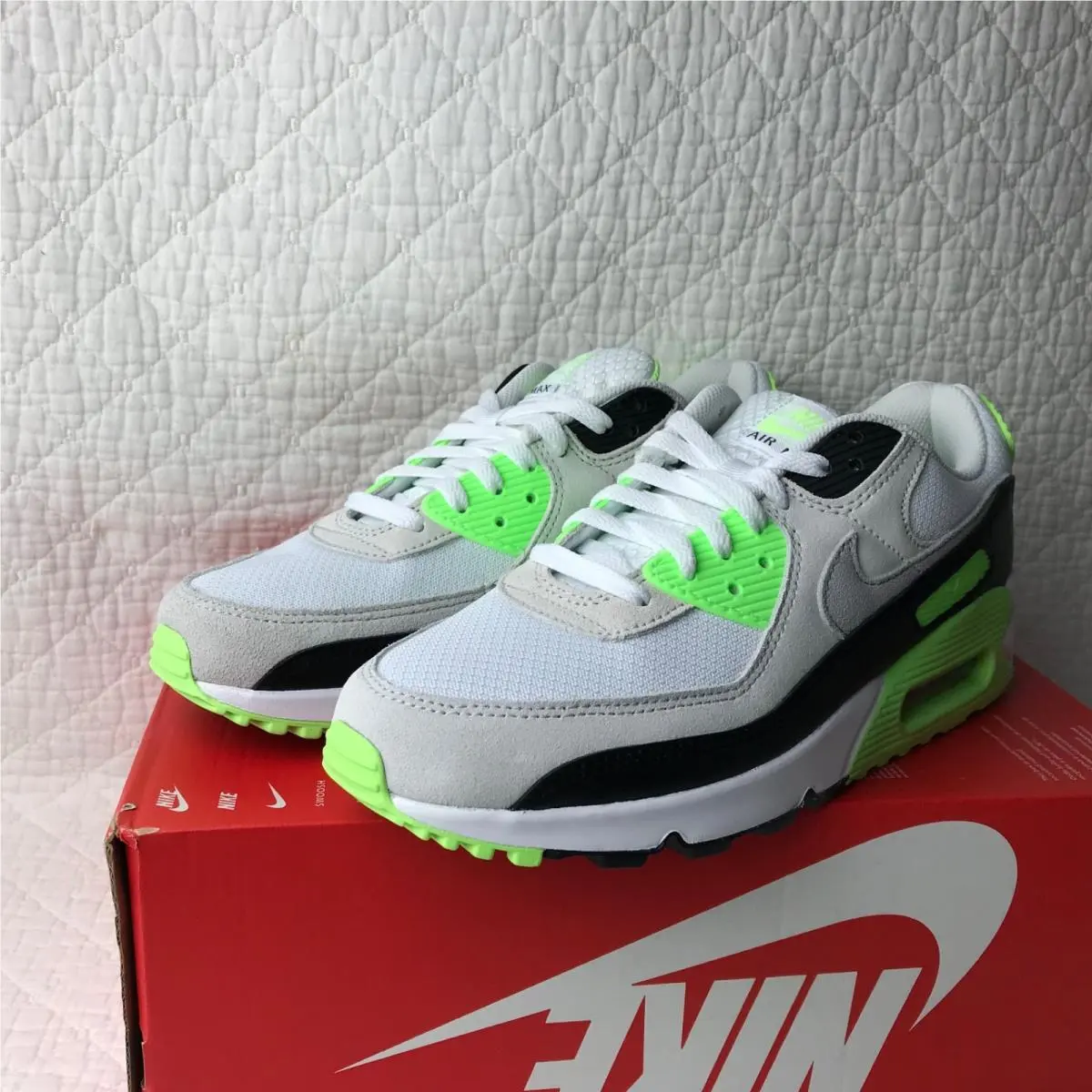 Nike shoes - Nike Air Max 90 - Air Max - DM0029-115 - White/ Cave Stone Light Bone 6