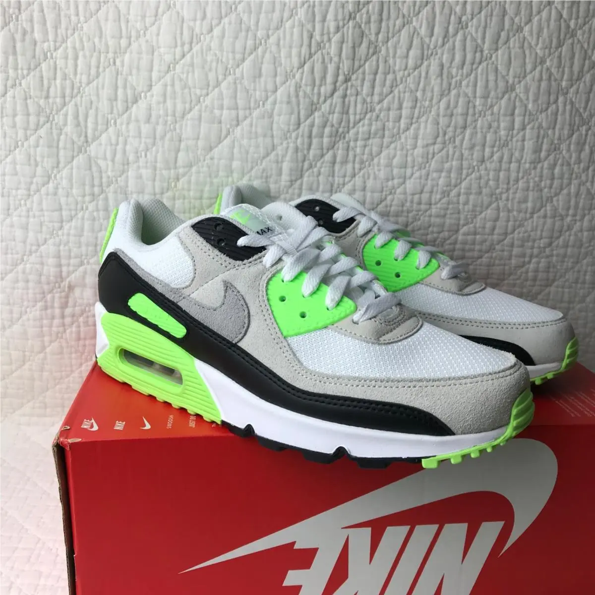 Nike shoes - Nike Air Max 90 - Air Max - DM0029-115 - White/ Cave Stone Light Bone 7