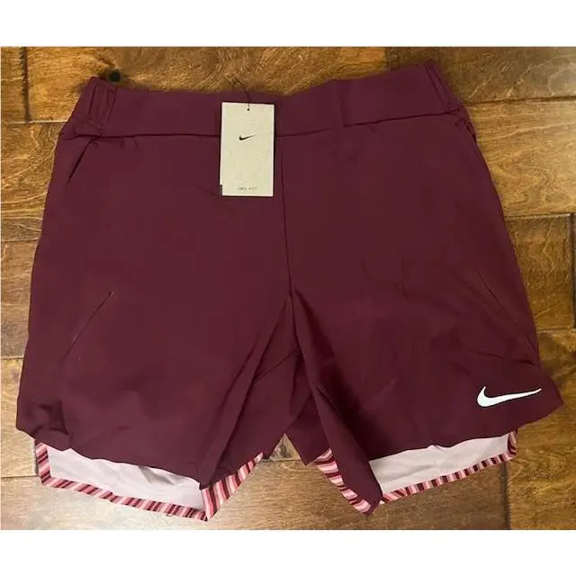 Nike clothing - Nike Court Dri-FIT Slam Advantage - DV0704-681 - Burgundy (UPC: 196604316972) 2