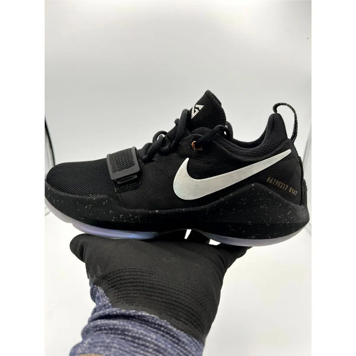 Nike shoes - Nike PG 1 TS Prototype 918215-099 - 918215-099 - Black (UPC: 887225905170) 8