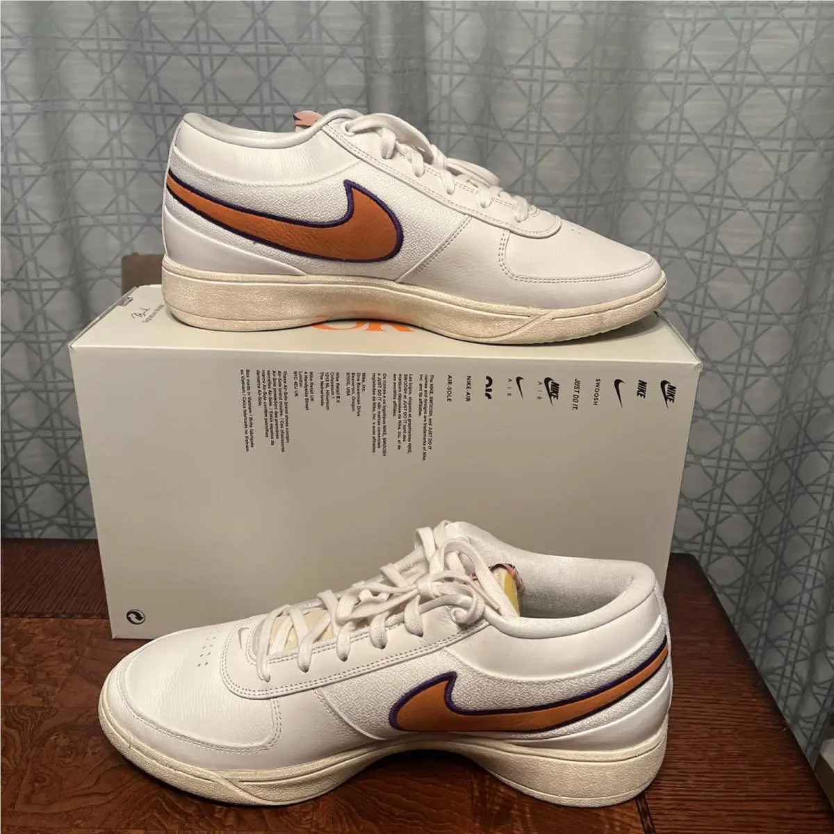 Nike shoes - Nike Book 1 - Book - FJ4249-106 - Ivory, Manufacturer: Sail/Clay Orange/Court Purple 0