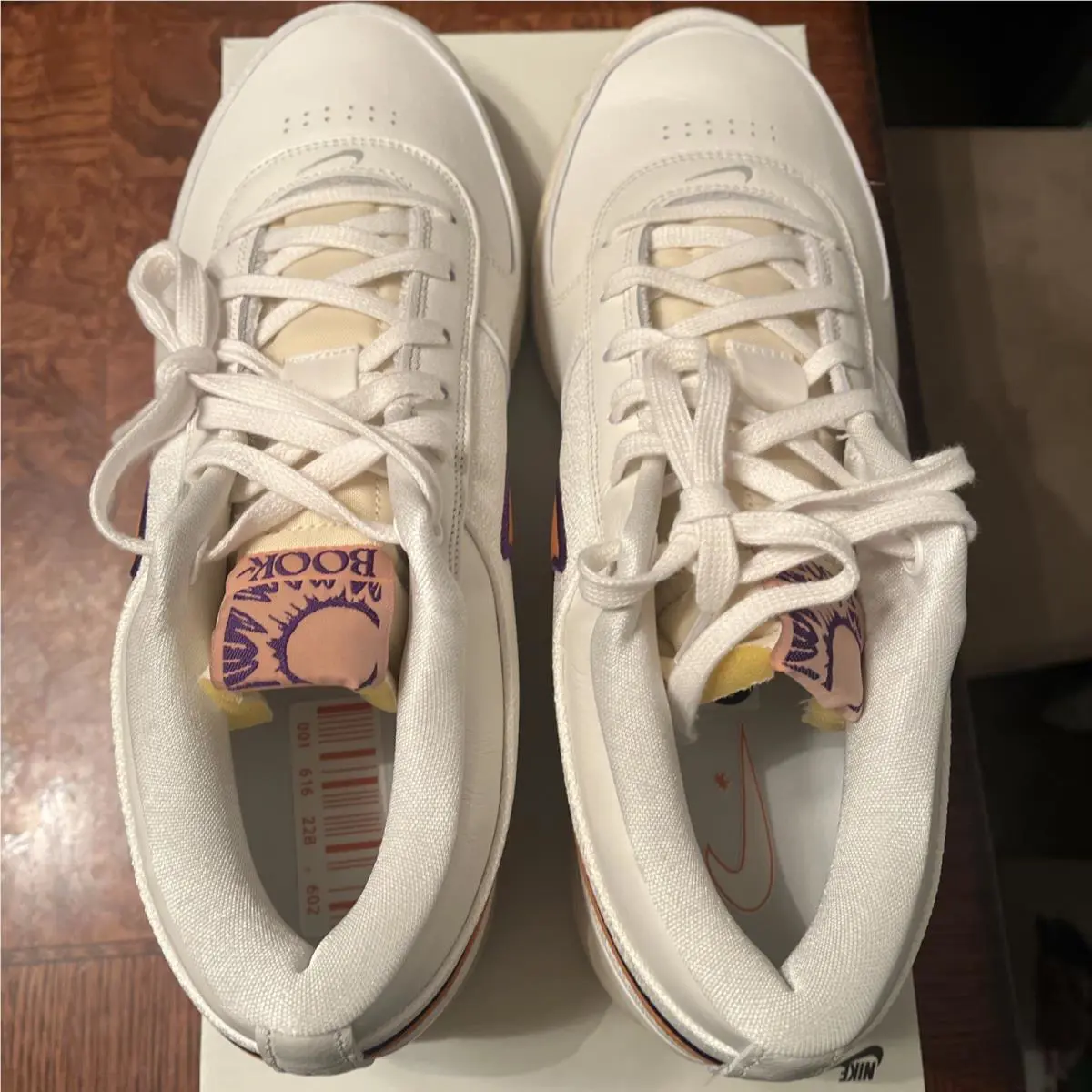 Nike shoes - Nike Book 1 - Book - FJ4249-106 - Ivory, Manufacturer: Sail/Clay Orange/Court Purple 3