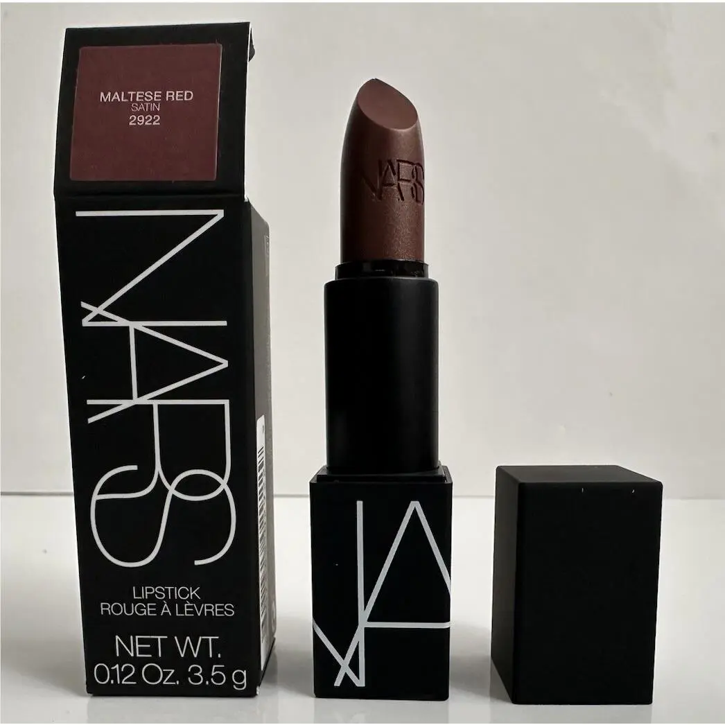 Nars Maltese Red Satin 2922 Lipstick Full Sz .12 oz