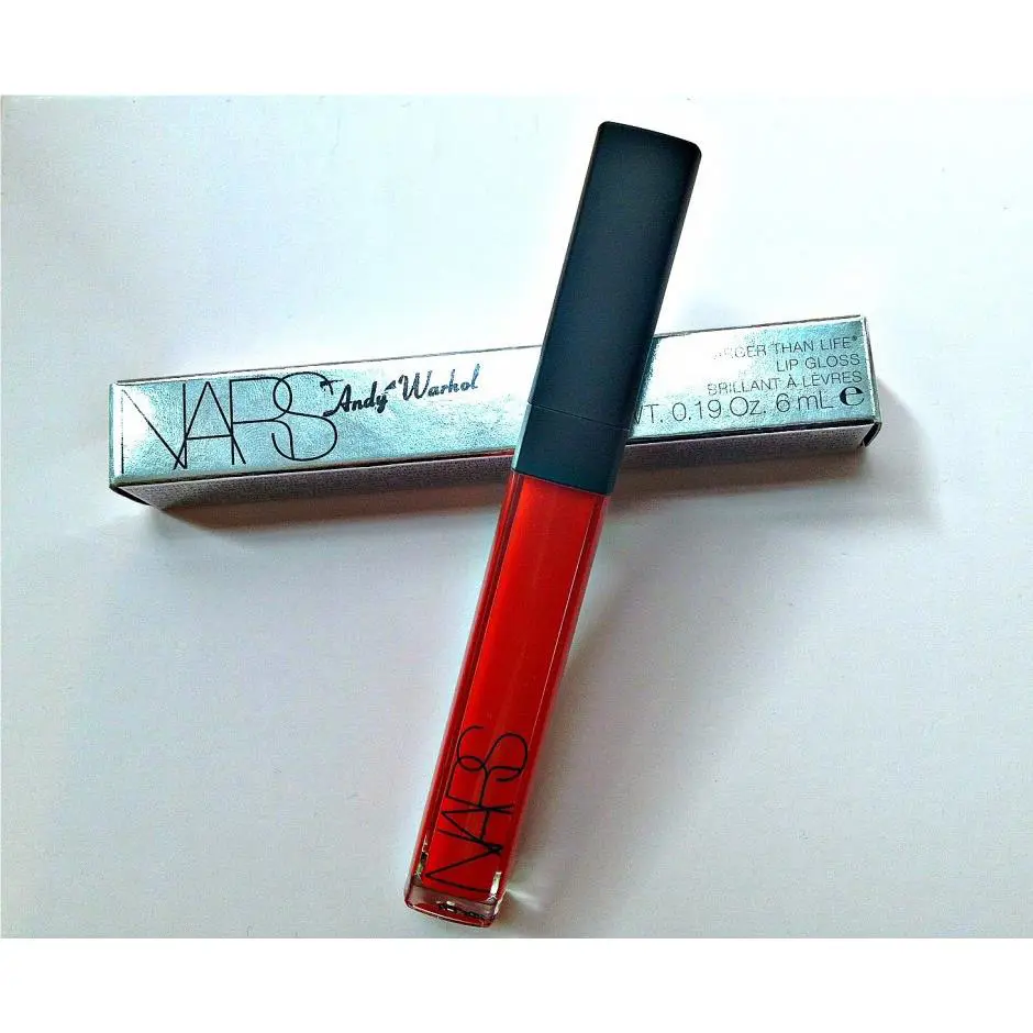 Nars Larger Than Life Lip Gloss Holly Woodlawn Bright Orange Red 1337 Warhol
