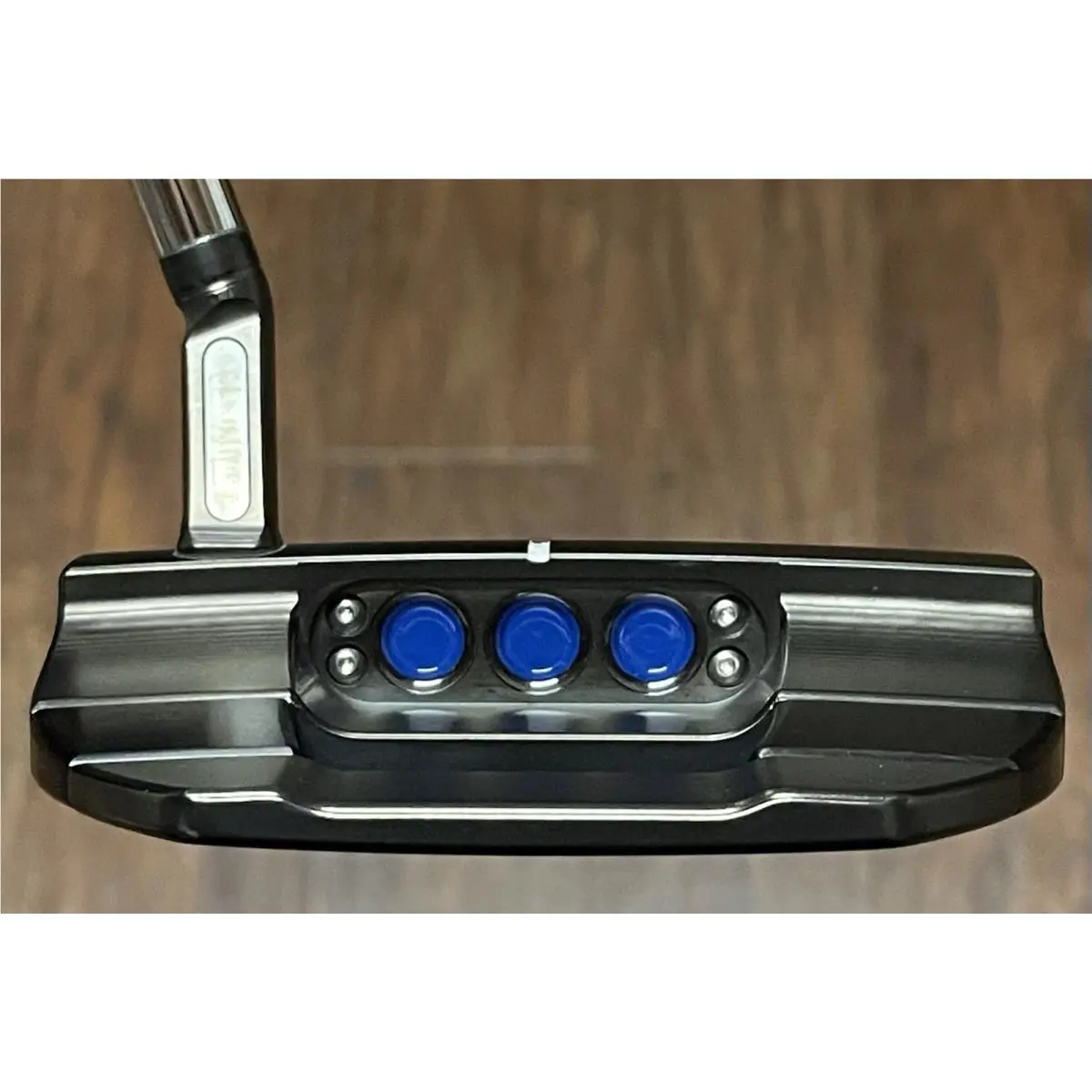 Scotty Cameron  - Studio Style Fastback 1.5 - SCS - Xtreme Dark Finish - DLC - Blue, Lie Angle: Black 1