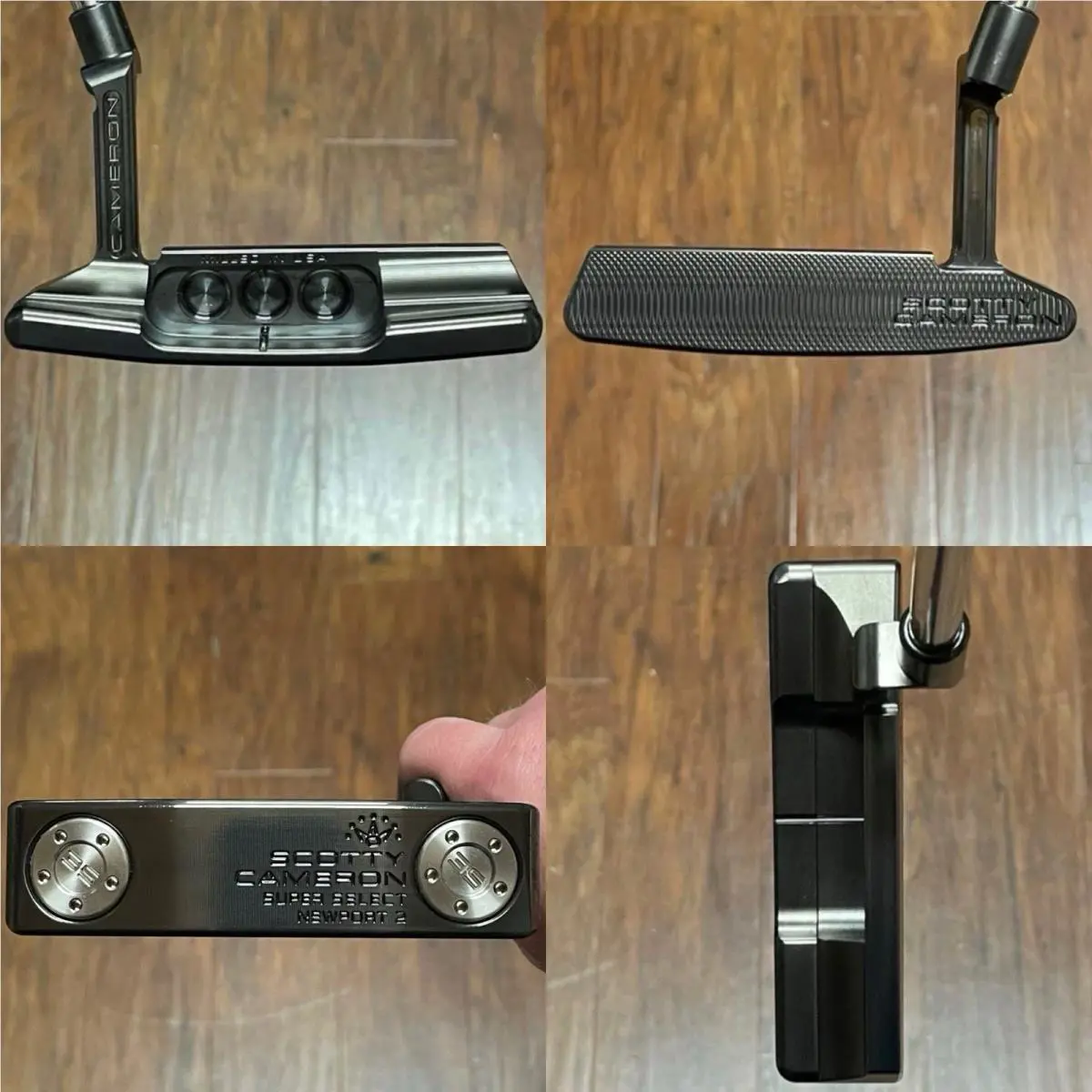 Scotty Cameron Super Select Port 2 Putter - - Xtreme Dark Finish - 34