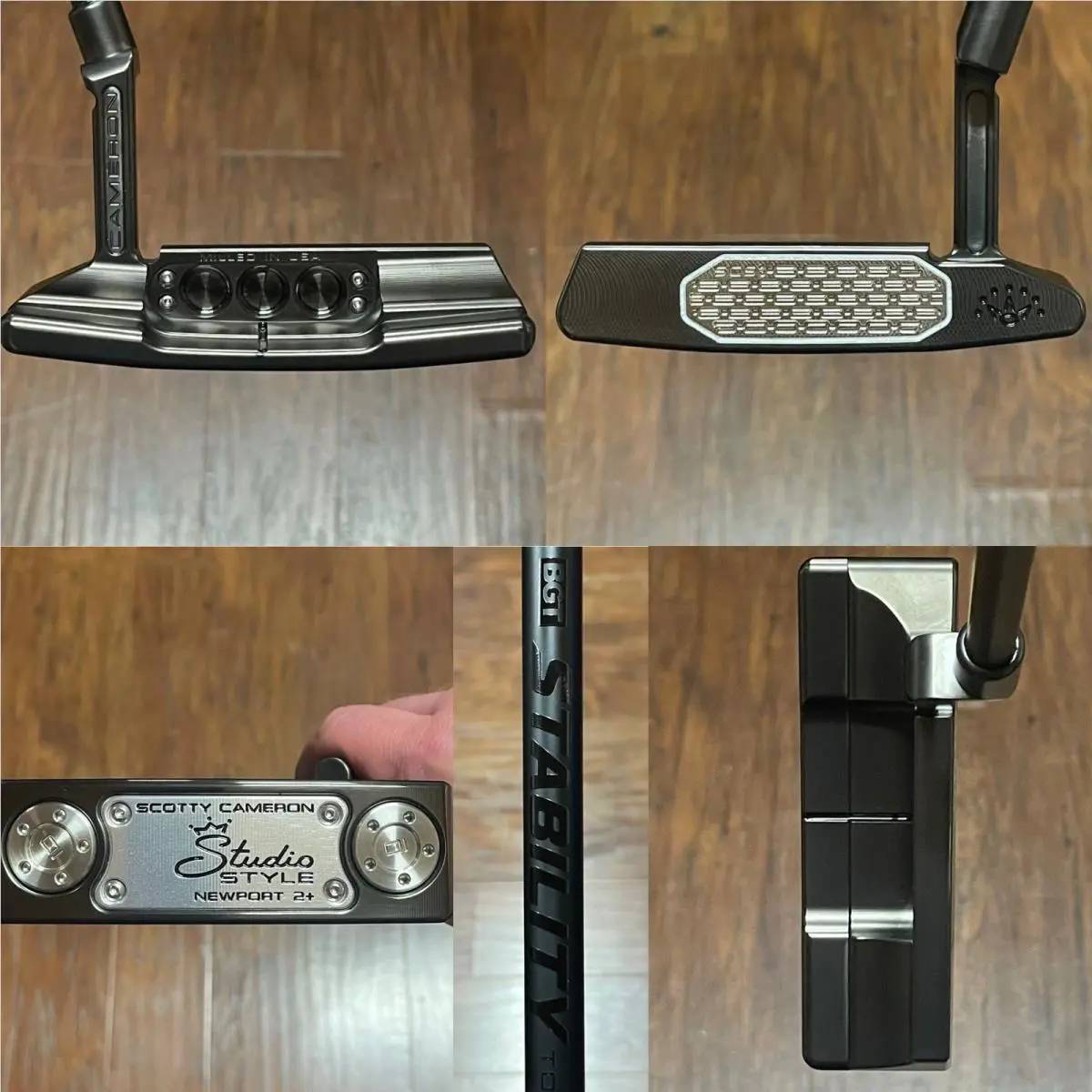 Scotty Cameron Studio Style Port 2 Plus Putter - Stability Shaft - - Dlc