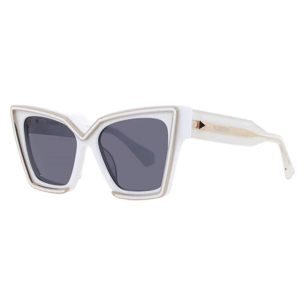 Grace Grey Butterfly Ladies Sunglasses VLS-126 C 54 VLS-126 C 54 by Valentino