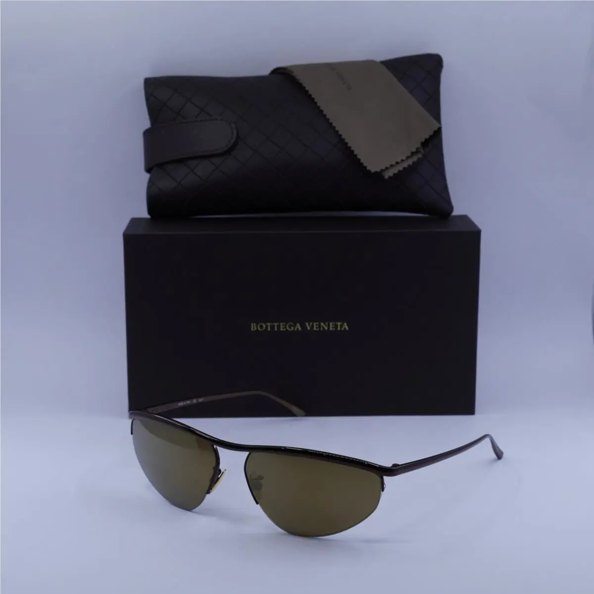 Bottega Veneta BV1091S 003 Brown/bronze 63-16-135 Sunglasses