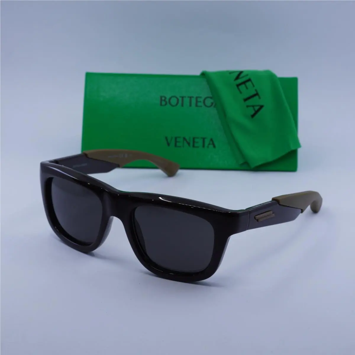 Bottega Veneta BV1233S 003 Brown/grey 53-19-135 Sunglasses