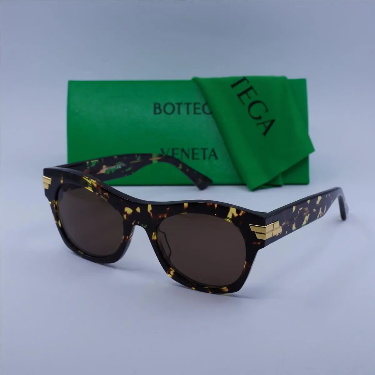 Bottega Veneta BV1103S 002 Havana/brown 54-20-145 Sunglasses