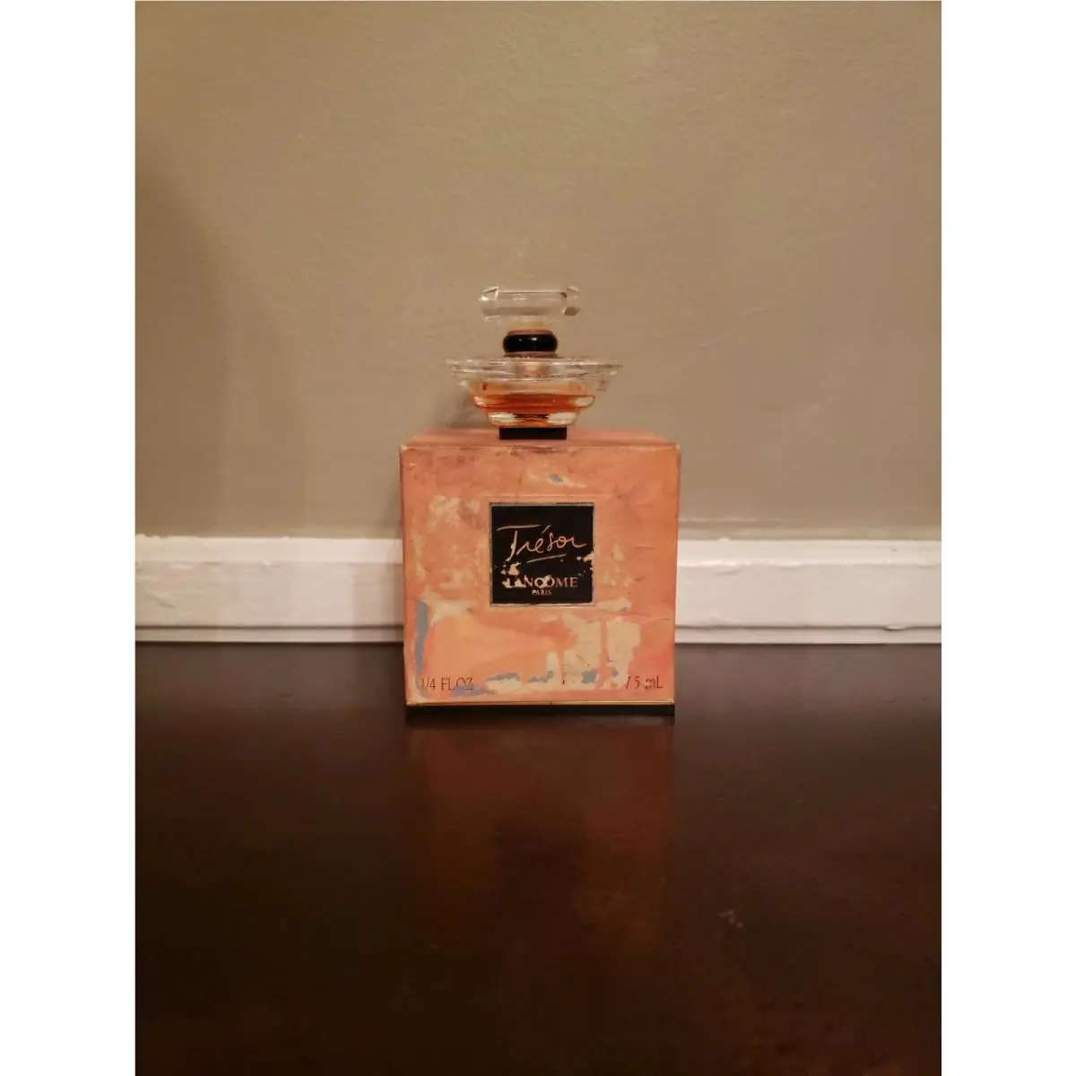 Tresor Lancôme Parfum .25 fl oz - 7.5ml Vintage Item Circa 1990