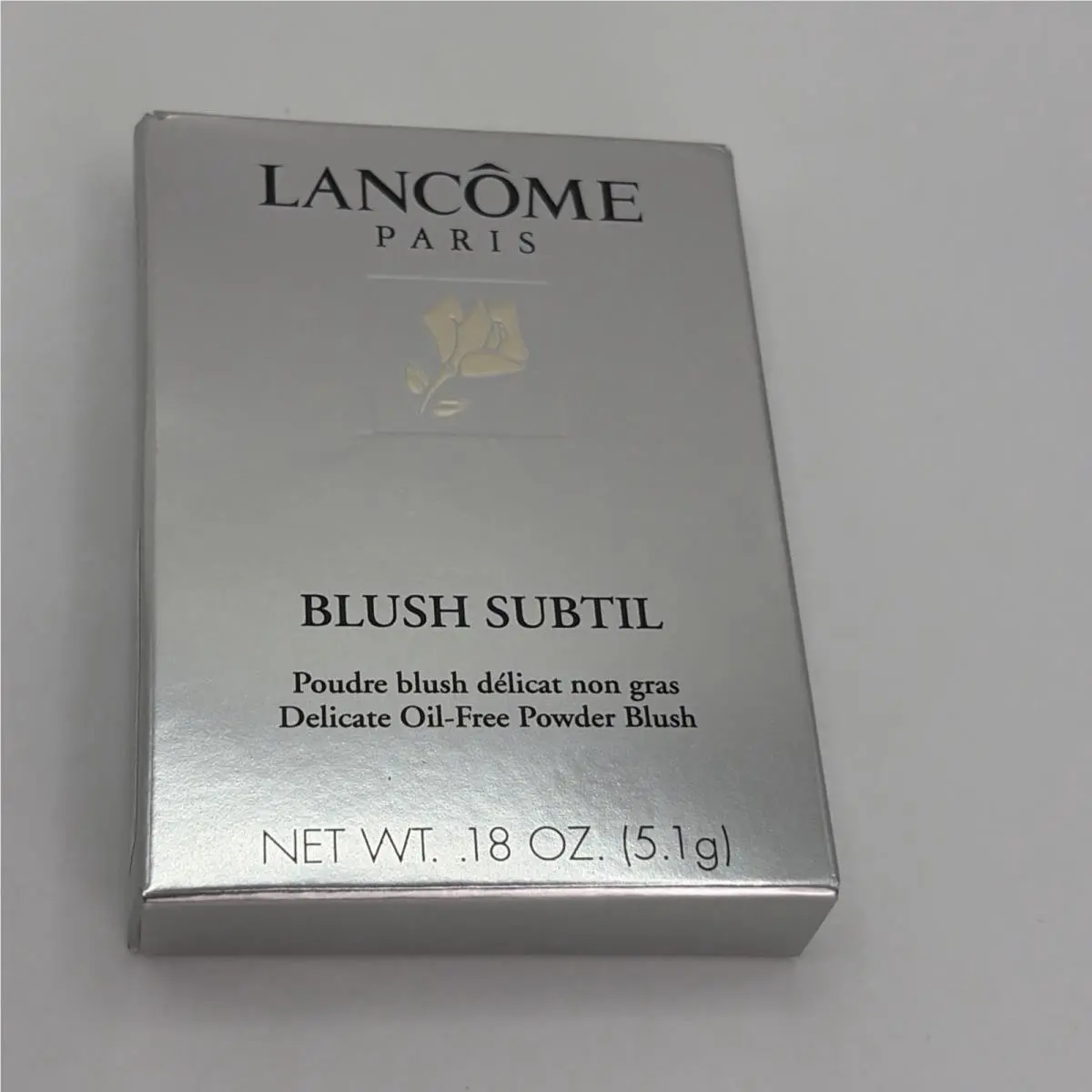 Lancome Blush Subtil 208 Cedar Rose with Brush in Mirror Compact Full Size