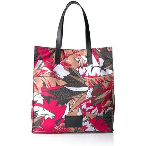 Marc Jacobs Pink/multi Palm Shopping Tote Bag X3614