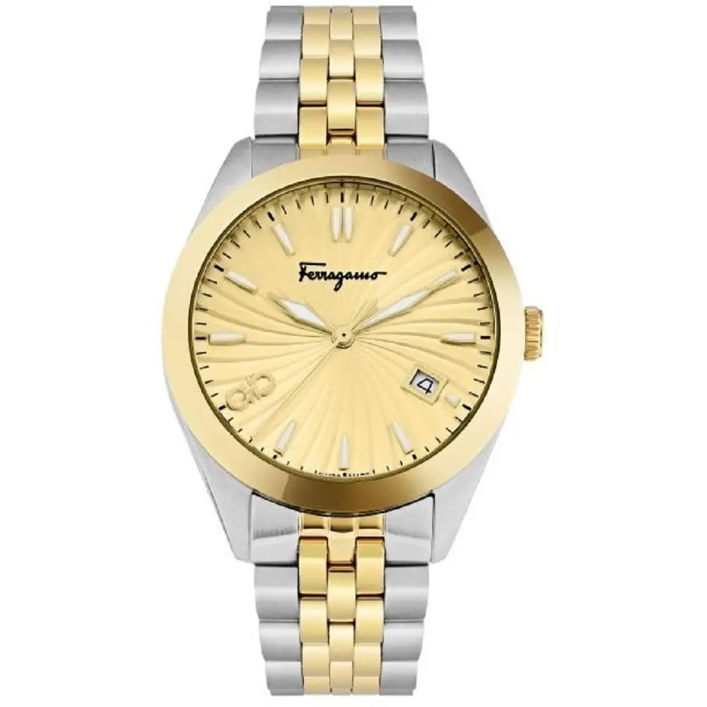 SFUU00922 Classic Swiss Quartz Two-tone Bracelet Women`s by Salvatore Ferragamo