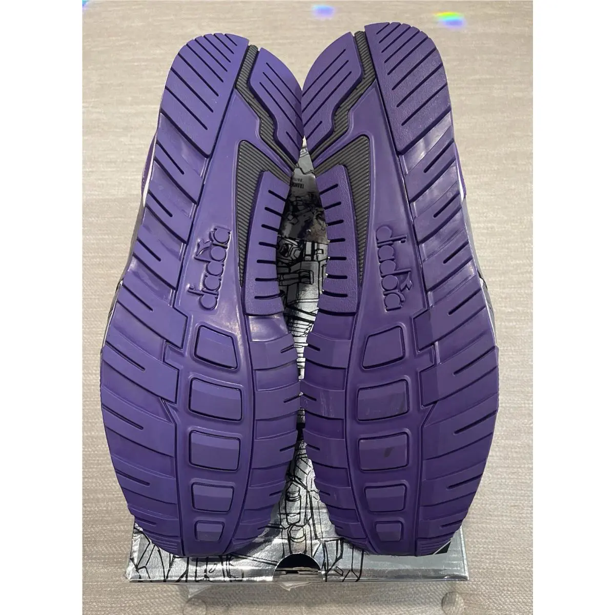 Diadora shoes - Diadora Transformers N9000 - Transformers - Charcoal/Grey/Purple/Ultraviolet 10