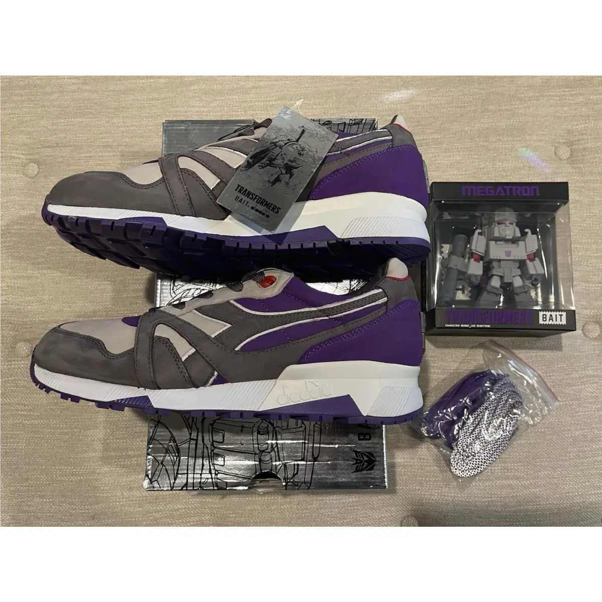 Diadora shoes - Diadora Transformers N9000 - Transformers - Charcoal/Grey/Purple/Ultraviolet 11
