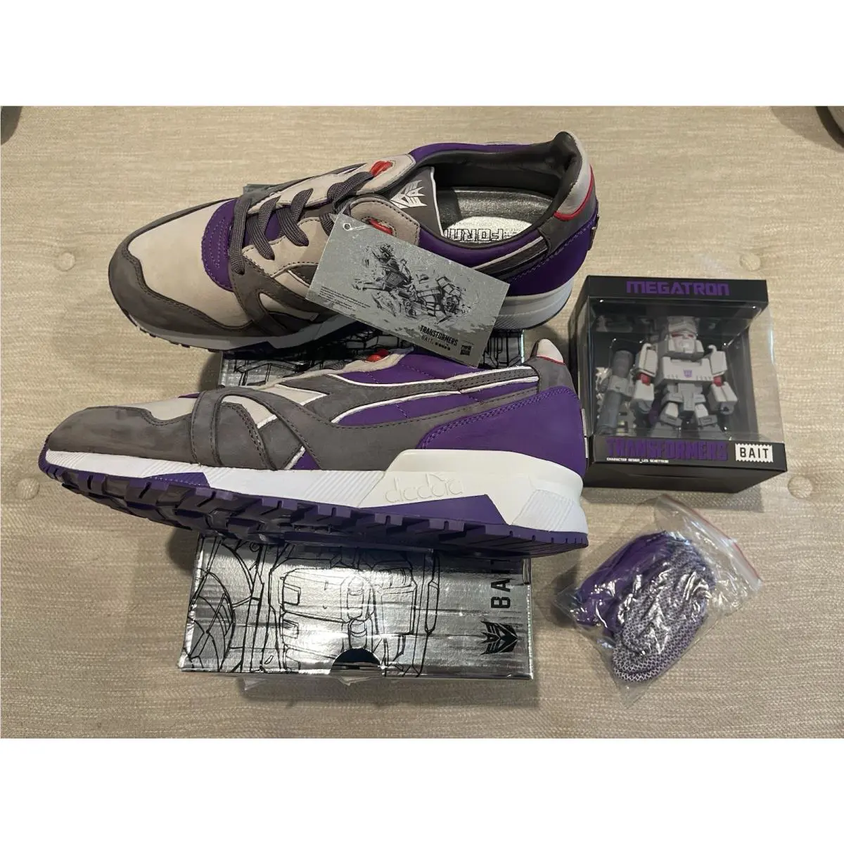 Diadora shoes - Diadora Transformers N9000 - Transformers - Charcoal/Grey/Purple/Ultraviolet 13