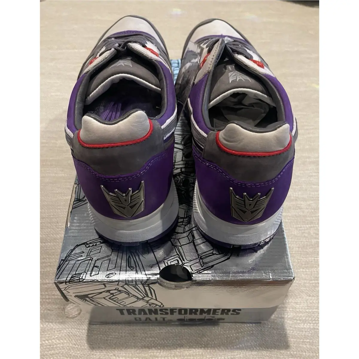 Diadora shoes - Diadora Transformers N9000 - Transformers - Charcoal/Grey/Purple/Ultraviolet 7