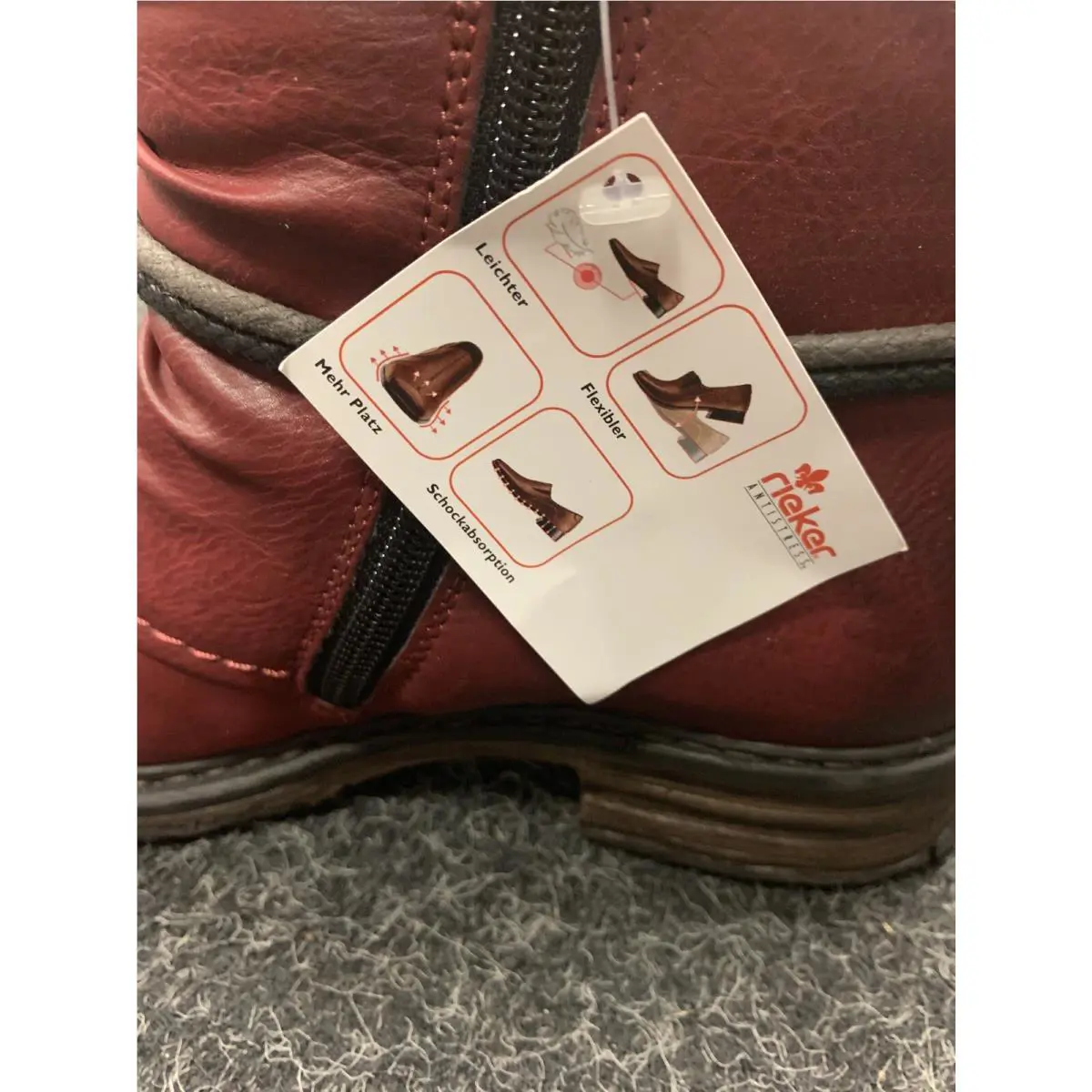 Rieker shoes - Red 7