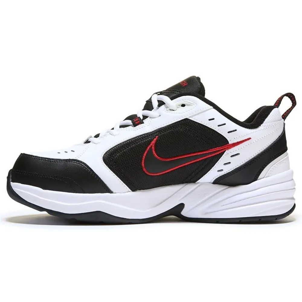 Nike shoes - Nike Air Monarch - Air Monarch - 416355-101 - White, Shoe: Black/Red/White 6