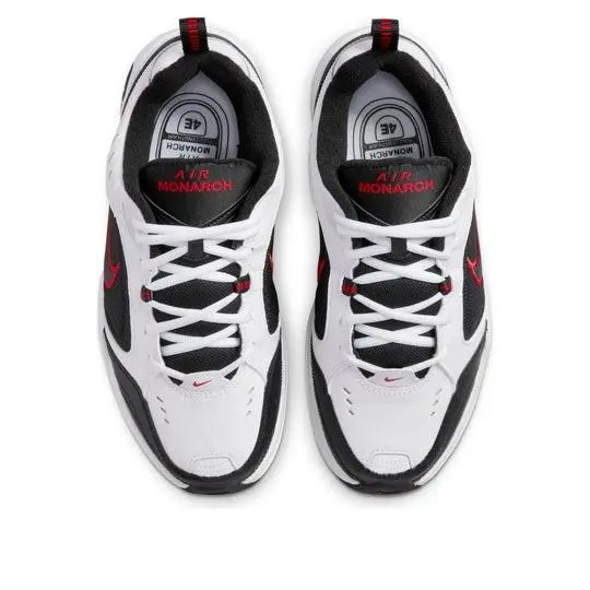 Nike shoes - Nike Air Monarch IV - Air Monarch - 416355-101 - White/Black/Red 3