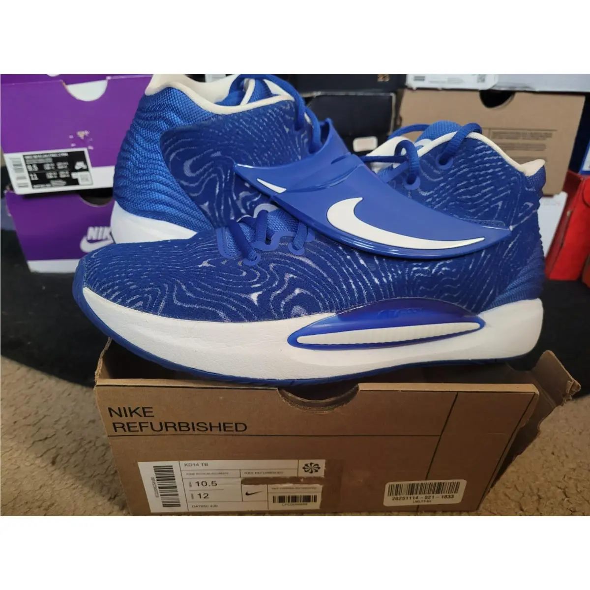 Nike shoes - Nike Zoom KD - Zoom - DA7850 400 - Blue 5