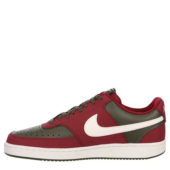 Nike shoes - Nike Air Court - Air Court - Court Vision - Black, Fashion: Burgundy/ White 2