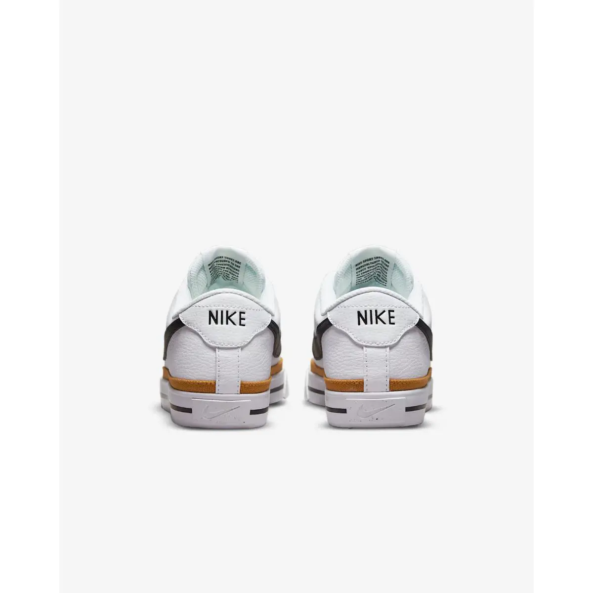 Nike shoes - Nike Court Legacy - Court Legacy - DH3161-100 - White/Desert Ochre/Team Orange/Black 6