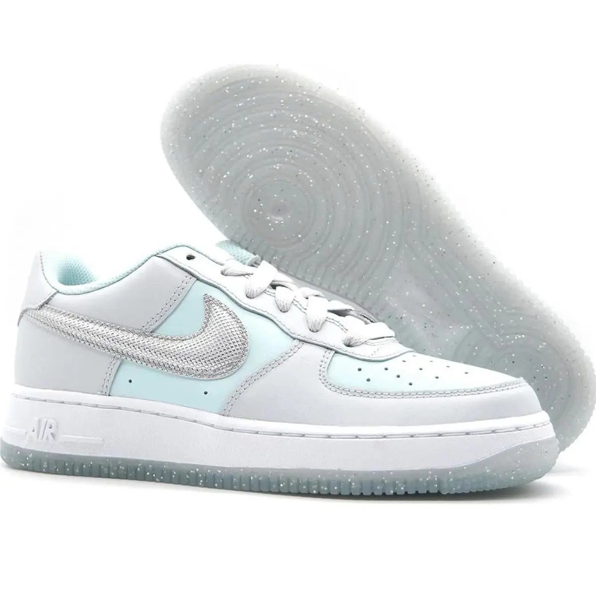 Nike shoes - Air Force 1 BG - Air Force - HQ3249 043 - Pure Platinum 4