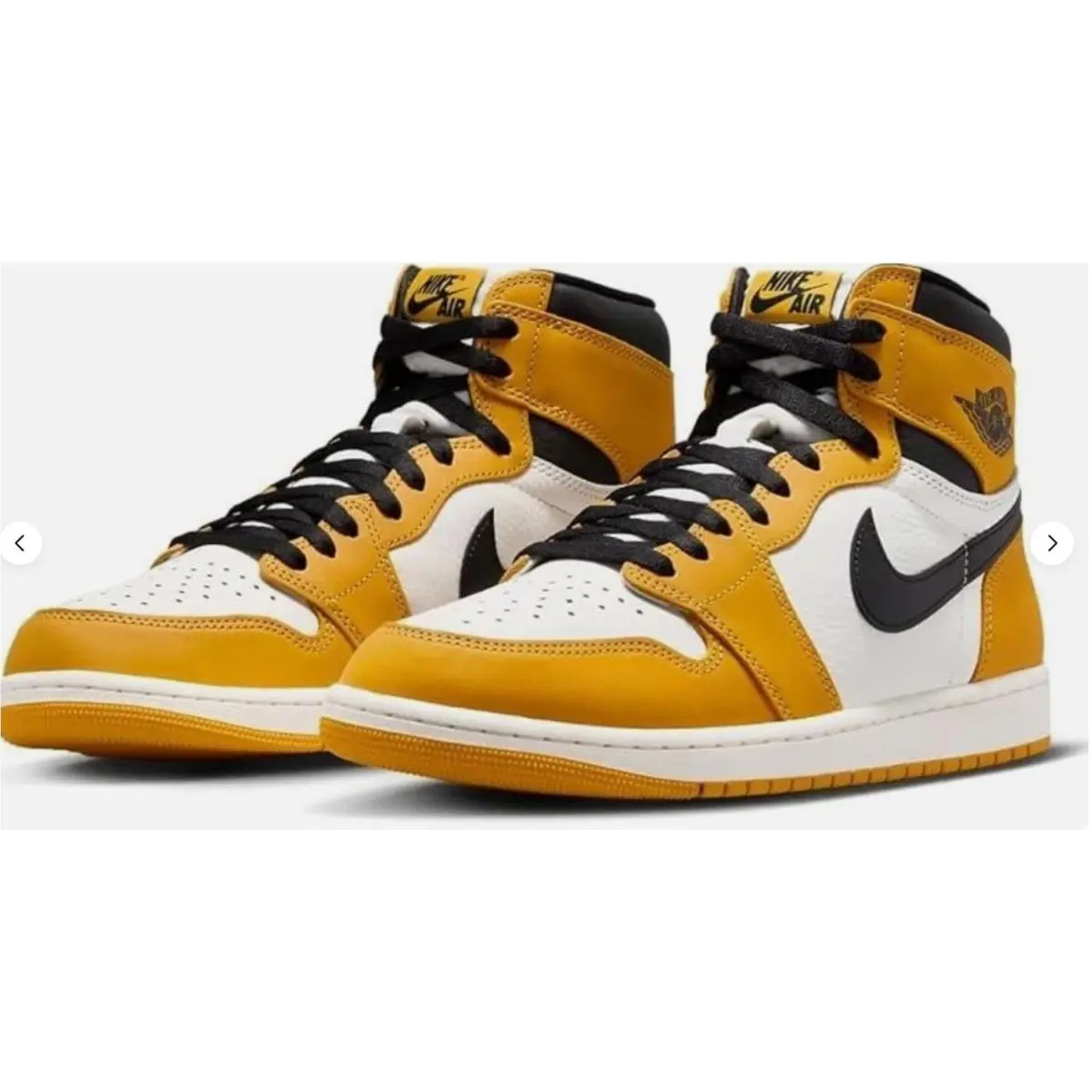 Nike shoes - Nike Air Jordan 1 Retro High OG - DZ5485-701 - Yellow 4