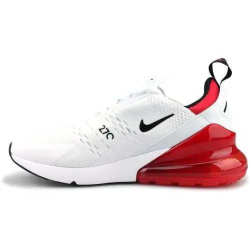 Men`s Nike Air Max 270 White/black-university Red BV2523 100 - White/Black-University Red